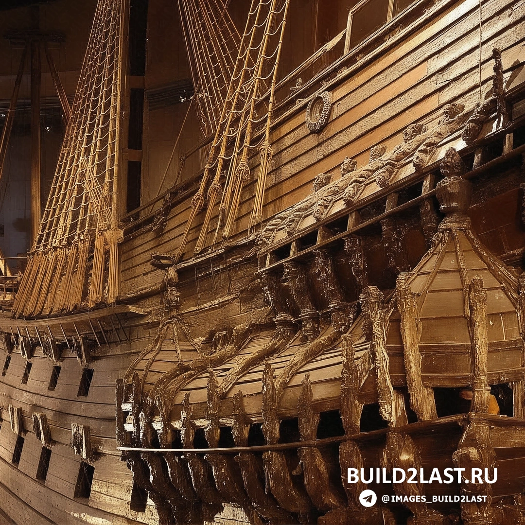 Экспозиция на борту "Васа"