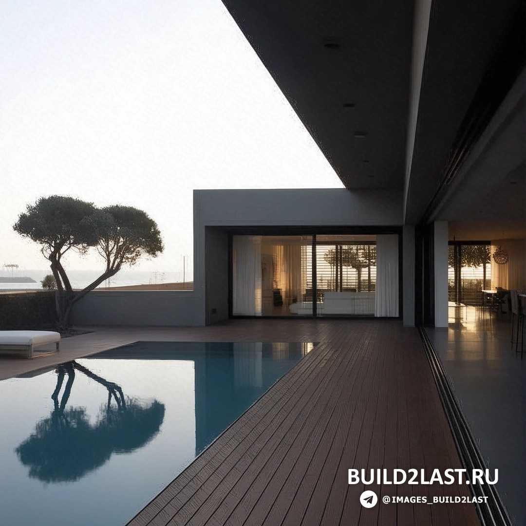 Кухня в современном стиле с островом и техникой премиум-класса