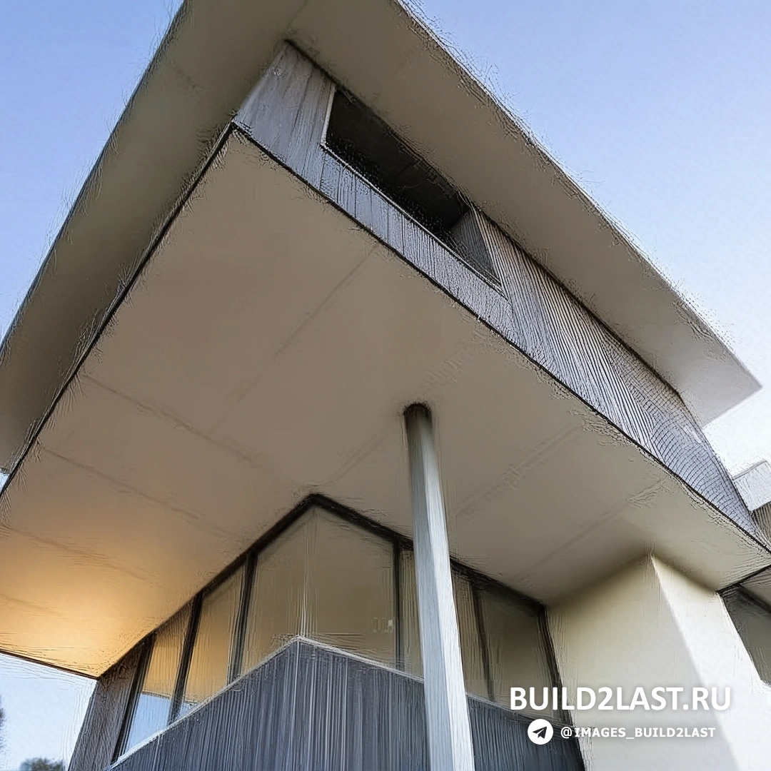 Модернистская архитектура в австралийском мегаполисе с вертикальными садами