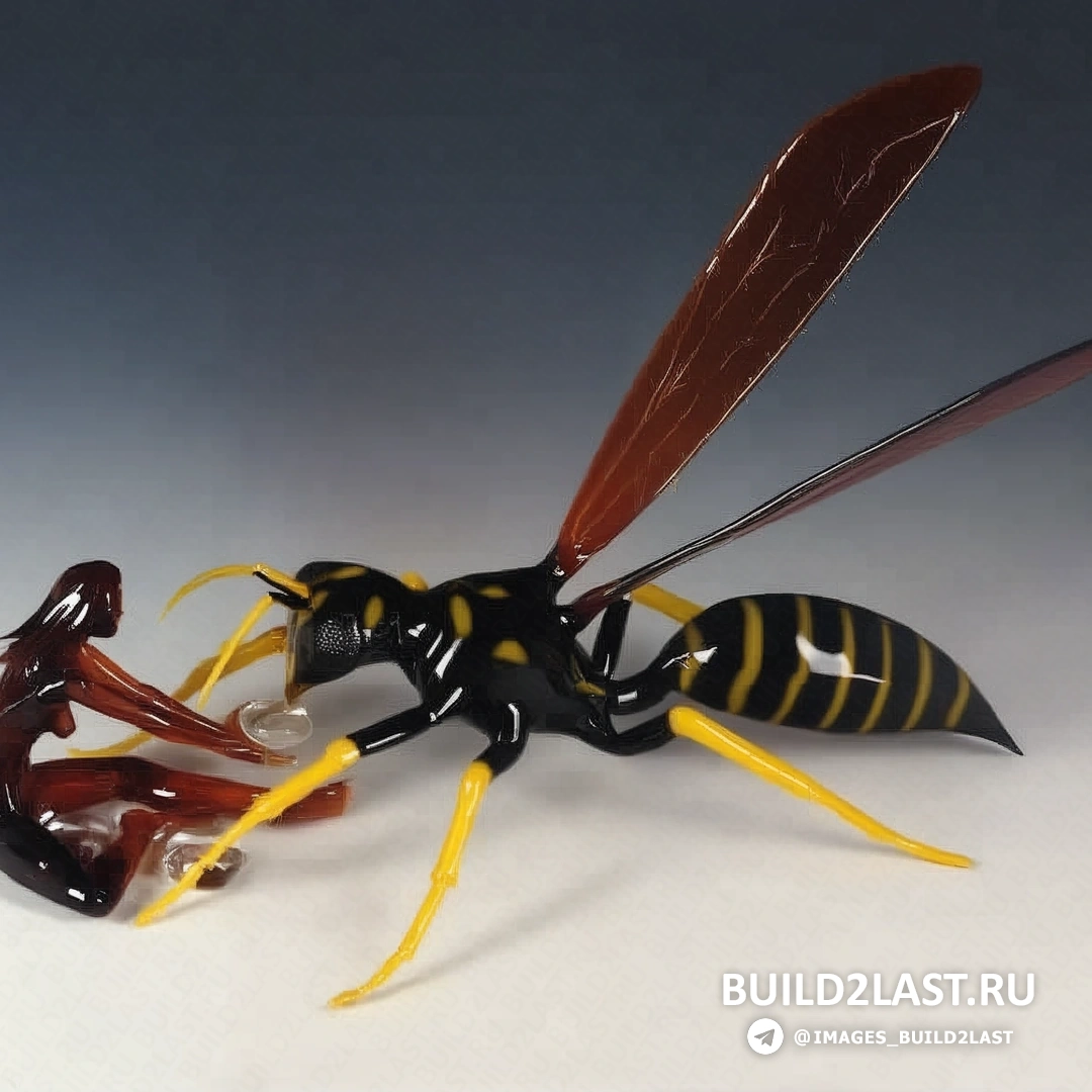 Современная стеклянная скульптура в форме абстрактной фигуры, сочетающая геометрические и органические элементы, создана Робертом Микелсеном